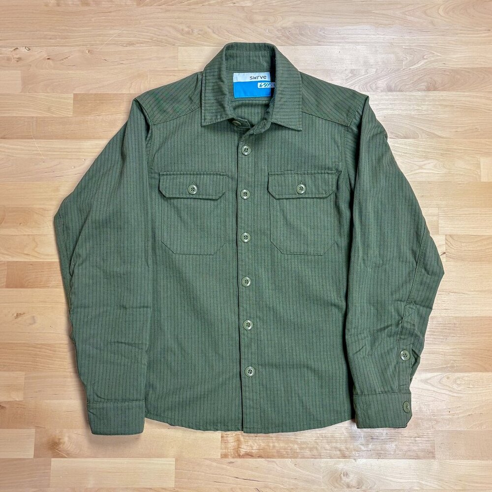 Swrve Cordura Combat Wool Merino Button-up Shirt (S)